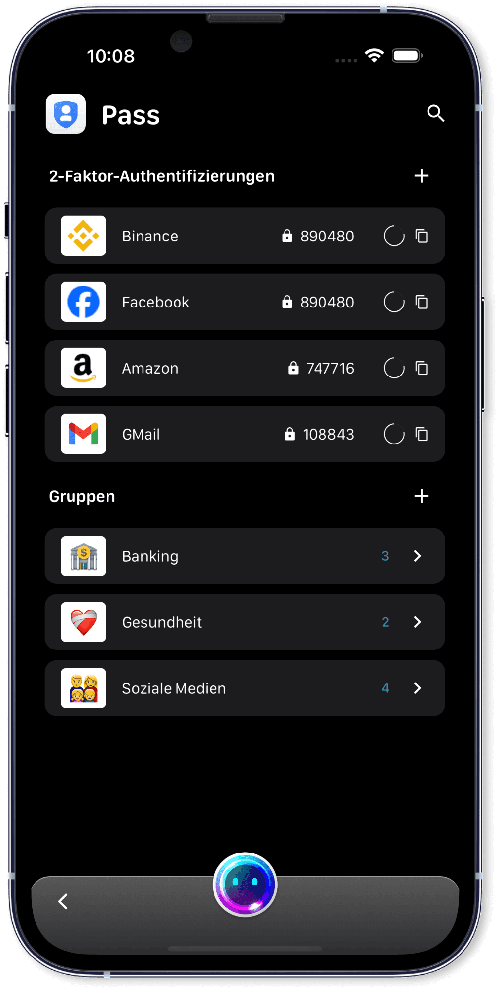 Digitaler Passwort-Tresor für sichere und verschlüsselte Passwörter