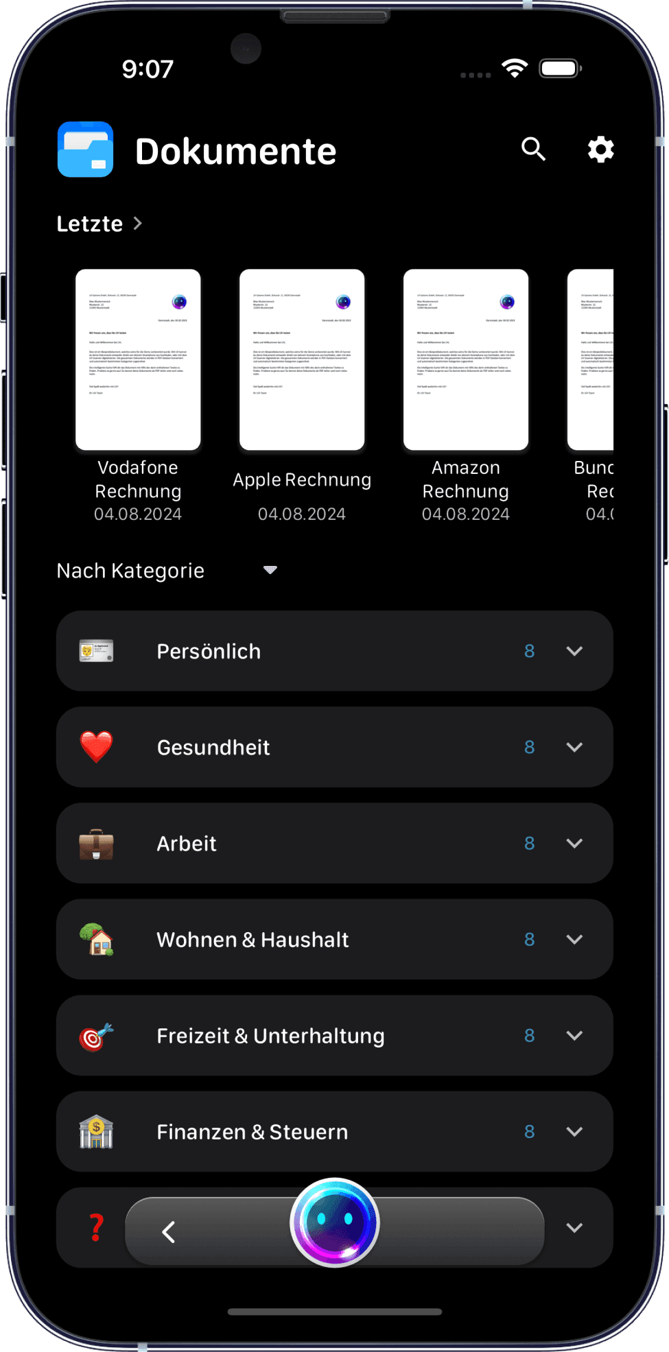 Schnelle Dokumentensuche per OCR und Metadaten